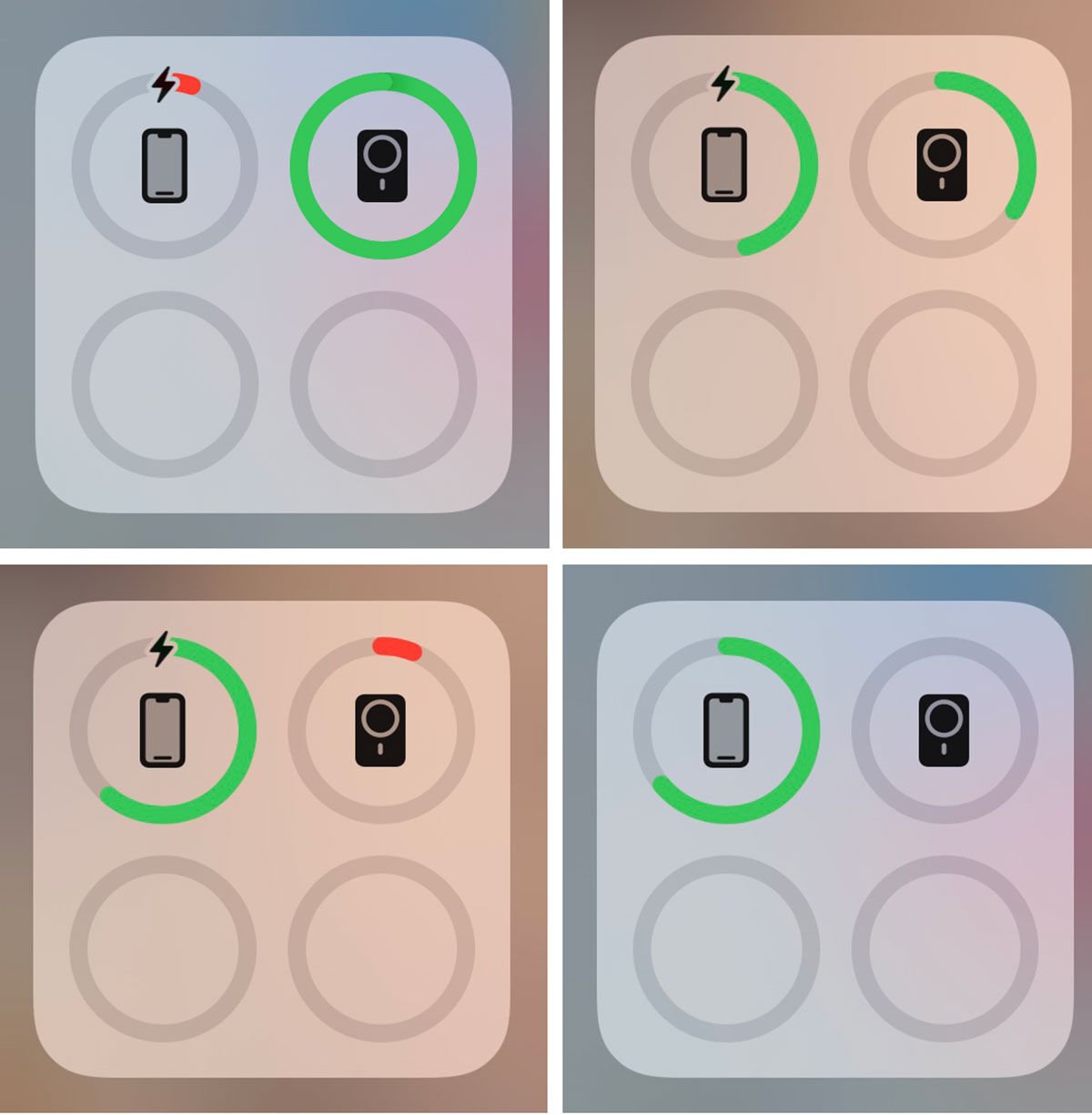 Apple iPhone MagSafe battery pack charging