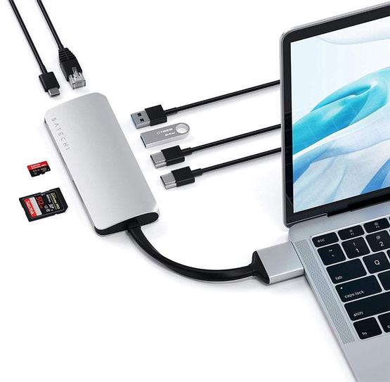 Satechi USB-C Dual Multimedia Adapter