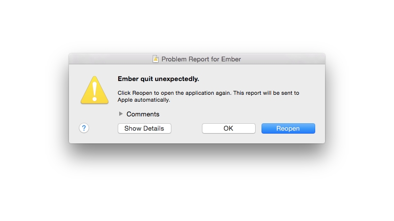 How to fix a frozen Mac: App Crash - Problem Report