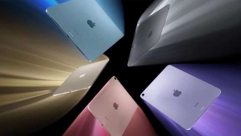 iPad Air 5 new colours 