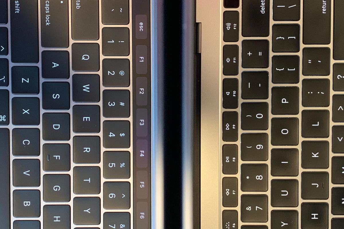 Touch Bar vs keys