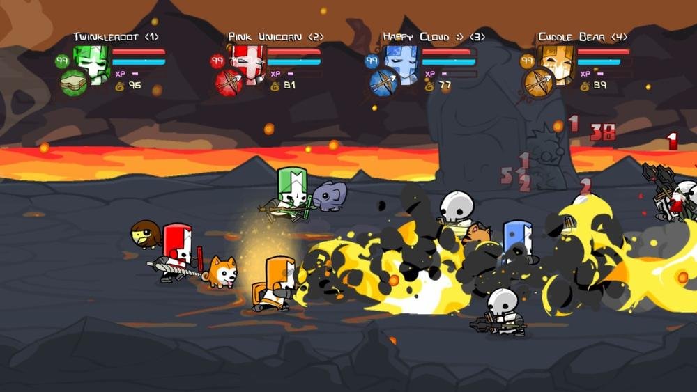 Best Mac games: Castle Crashers