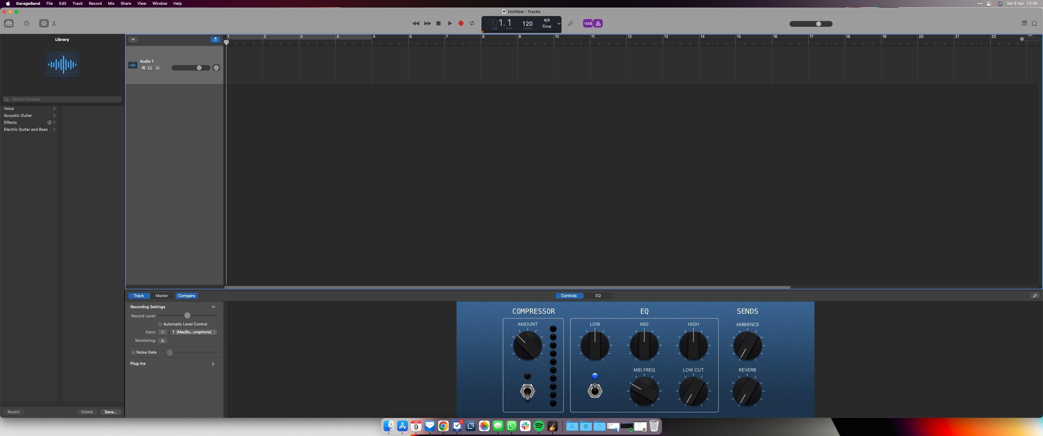 GarageBand for Mac 