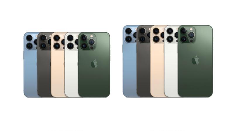 iPhone 13 Pro vs iPhone Pro Max: Colour Range on Both Devices