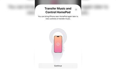 iOS 16 3 HomePod Handoff