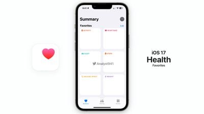 ios 17 health app