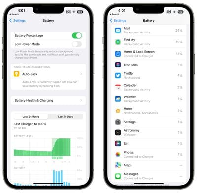 ios 16 battery settings