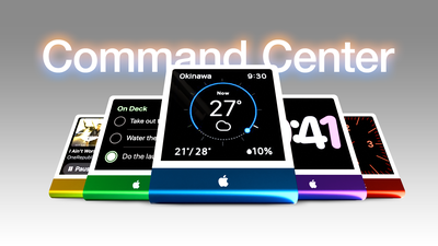 Apple AI Command Center Concept Mock 5