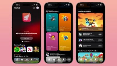 ios 26 games app home