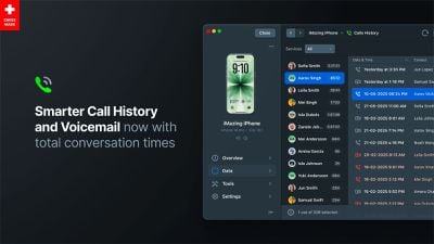 imazing call history