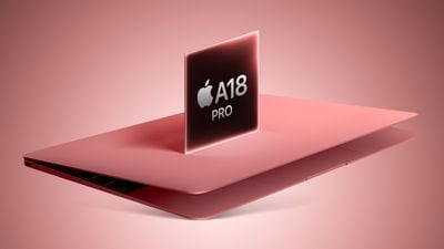 Low Cost A18 Pro MacBook Feature Pink