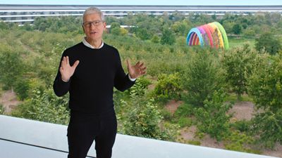 Tim Cook Apple Park